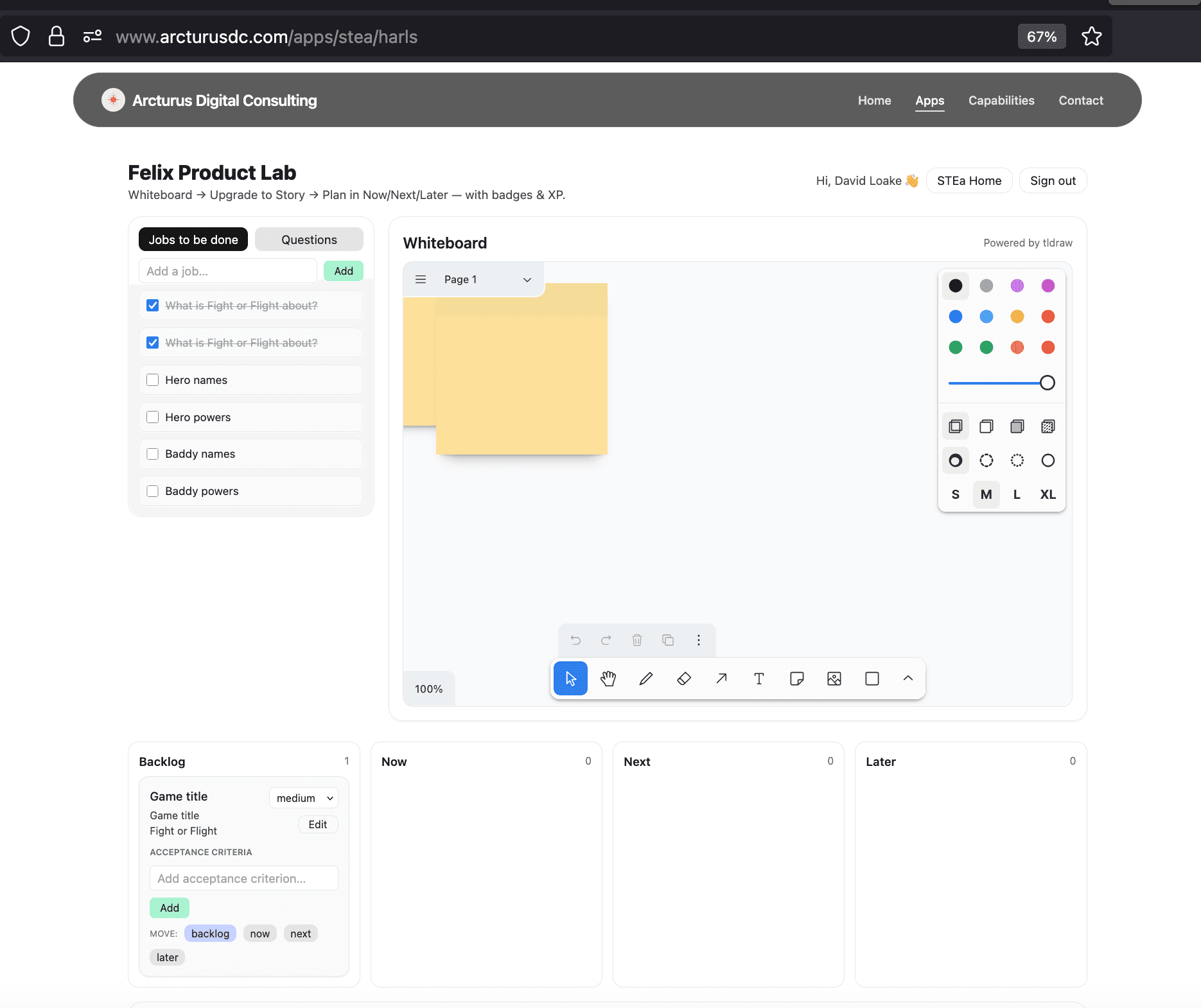 Harls - Discovery & Planning